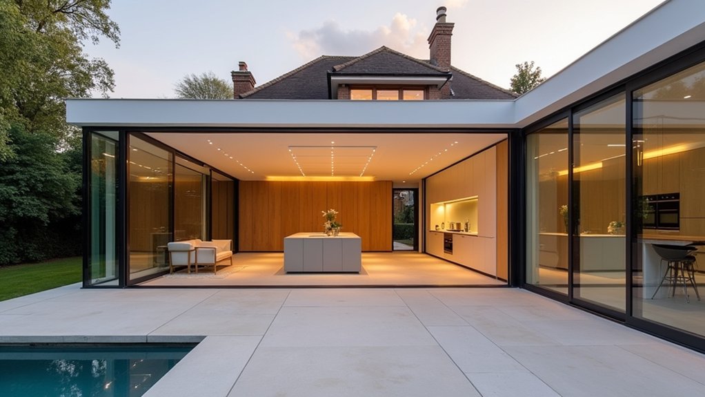 enhancing space with glass