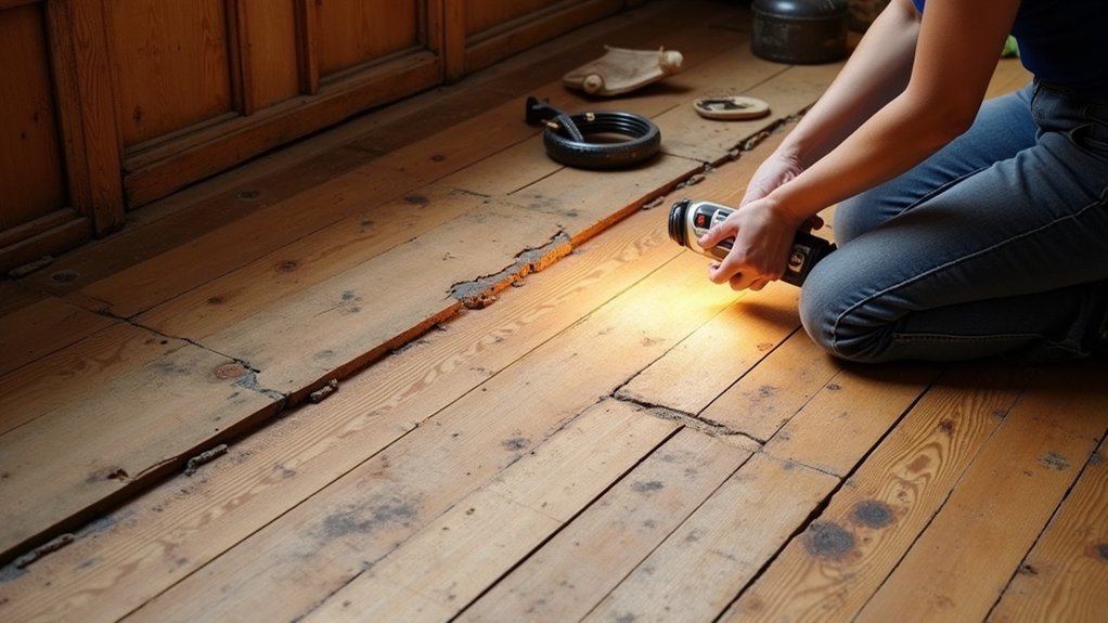 evaluate and  Replacing original oak flooring 