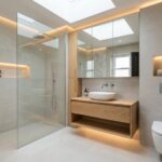 maximized bathroom space efficiency