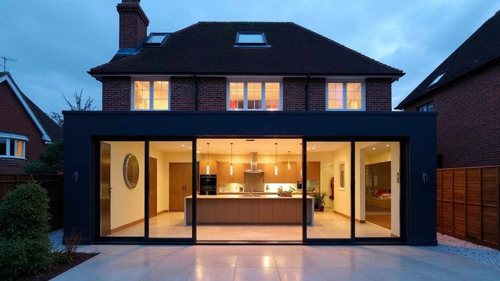 optimized home rear extension